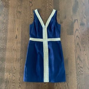 Lilly Pulitzer Bentley Dress, Navy, Size 8